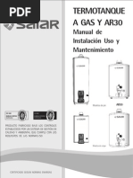 Manual Termotanques Saiar - Linea Gas y Grandes Consumos