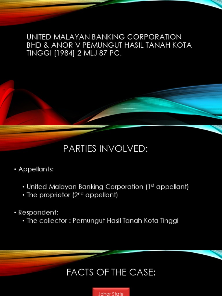 Land Law Case Presentation PDF