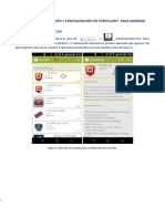 Configuracion Forticlient Android