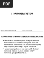 I. Number System