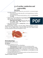 Physiology of Cardiac Conduction and Contractility