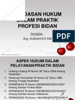 Landasan Hukum Dalam Praktik Profesi Bidan