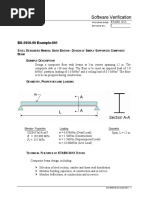 BS-5950-3 - Composite Beam - Example PDF