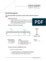 BS-5950-3 - Composite Beam - Example PDF