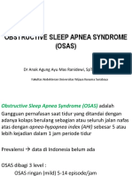 Obstructive Sleep Apnea (Osa)