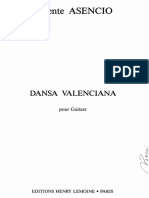 Asencio Dansa PDF