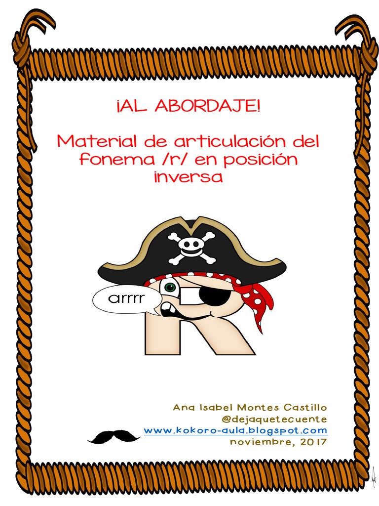 Ejercicios de articulación del fonema R | PDF