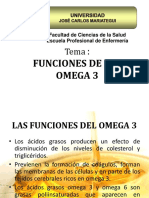 Funciones de Los Omega 3