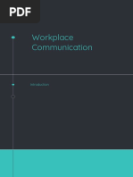 The Importance of Communication 