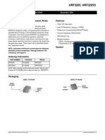 MOSFET HRF3205 55V 100.0A 9mo Vth4.0 TO-220AB PDF