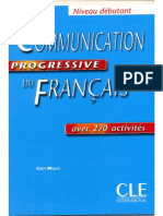 Comunication Progressive Niveau Debutant PDF