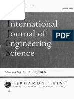 International Journal Eng Science 1966 n1 Str53 68
