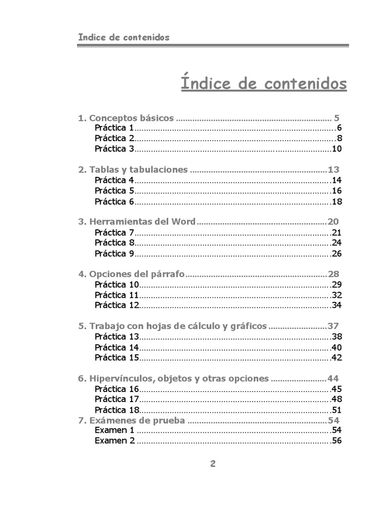 Ejercicios Word 2 RESUELTO PDF Microsoft