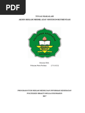 Makalah Sistem Dokumentasi Rekam Medis