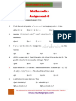 Mathematics Assignment P8