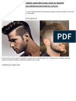 100 Cortes de Cabelo Masculino para Você Se Inspirar