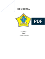 Ice Milk Tea: Compiled By: Rohmat