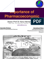 Lecture 1 Importance of Pharmacoeconomics v2