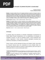 Foucault e Educacao - As Praticas de Poder e a Escola Atual