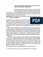 U4 Estructura de Sistemas Operativos PDF