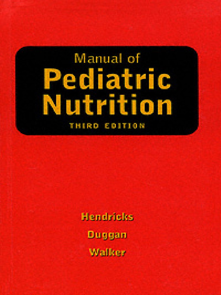 Manual Of Pediatric Nutrition Percentile Body Mass Index