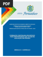 Módulo II - Currículo