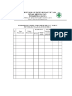 8-1-2-4 Tindak Lanjut Hasil Evaluasi Ketepatan Waktu Penyerahan Hasil Laboratorium