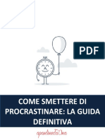 Come Smettere Di Procrastinare La Guida Definitiva