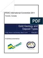 PDAC-SEG Gold Deposits Curso Marzo 2011