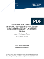 Tesis de La Privada - Estado Hidrologico Presa Poechso Pechp PDF