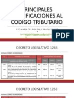 17.01.10 Reforma Tributaria 2017 Modificaciones Al Codigo Tributario