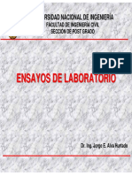 Ensayos de Laboratorio - PDF - Dr. Ing. Jorge Elias Alva Hurtado