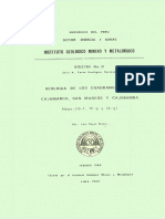 Boletín 031 Geología - Cuadrangulo de Cajamarca (15f), San Marcos (15g) y Cajabamba (16g),1980