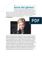 El fantasma del género -Judith Butler en Brasil