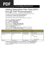 Adding DFF in Oracle Apps R12 Forms | PDF | Table (Database) | Databases