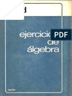 Ejercicios de Álgebra - J.