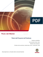 Plantilla Memoria Prácticas - URJC
