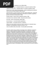 conhecimentos especificos