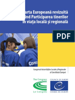 The Congress - Revised European Charter On The Participation of Young People in Local and Regional Life - Romanian Version