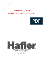 Hafler Xl-600 Amp Man