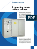 Enclosed capacitor banks optimize power distribution systems