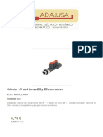Distribuidor Regleta Colector Neumático Metal Work 2L45007 - Precio Adajusa