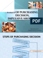 Stages of Purchasing Decision