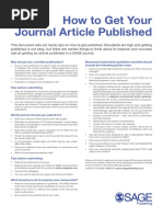 How to Get Published