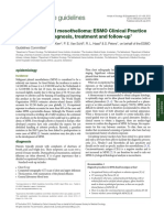 Mesotelioma ESMO