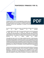 Tratados Fronterizos Firmados Por El Perú