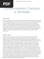 Dicionário de Filosofia - Conhecimento_ Certeza e Verdade