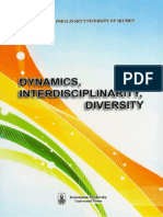 Dynamics, Interdisciplinarity, Diversity
