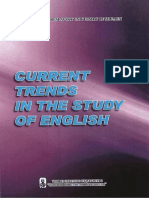 Current Trends in The Study of English