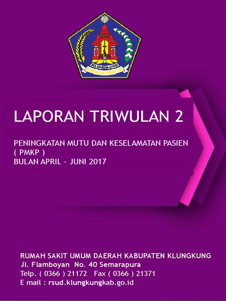 Contoh Laporan Pmkp Triwulan